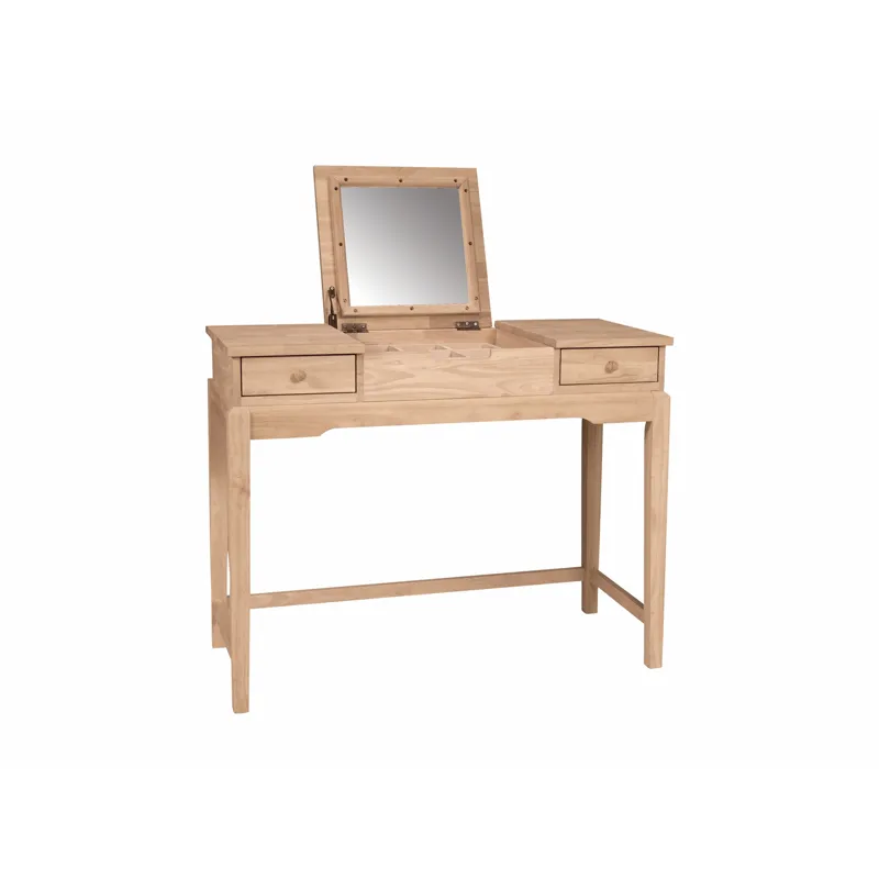 Vanity w/ flip up mirror