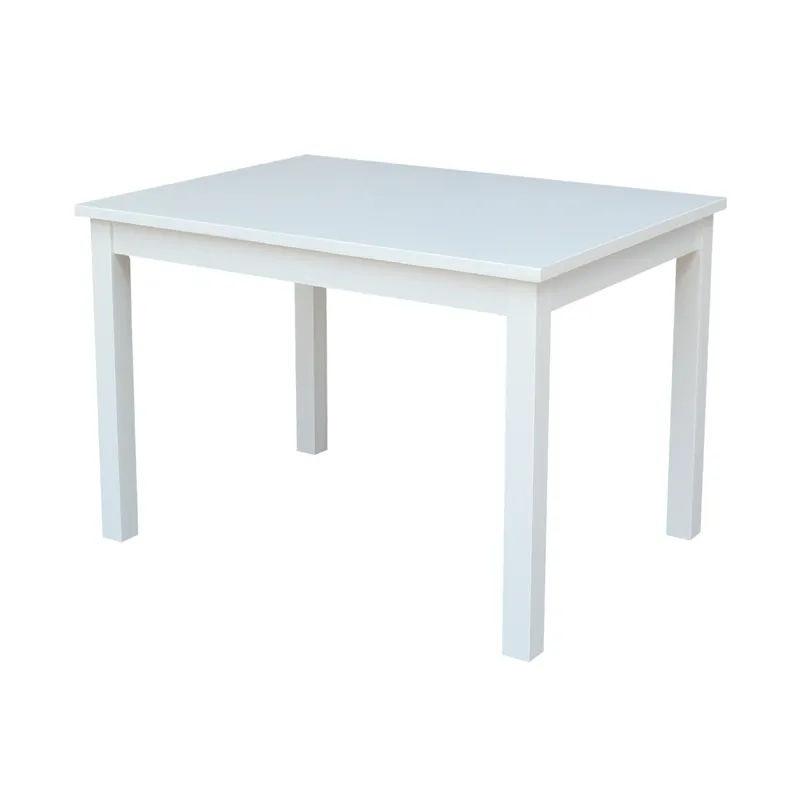 Tykes Collection - Juvenile Table and Chairs in White