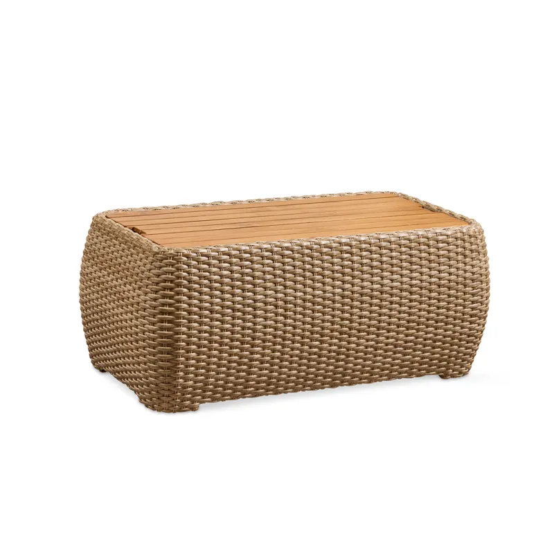 PARKS: Outdoor Living - Biscayne 3 Cushion Sofa and Coffee Table (set)