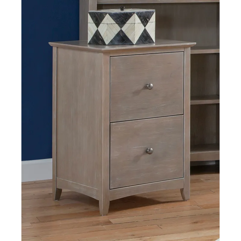 Home Accents - File Cabinet in Taupe Gray