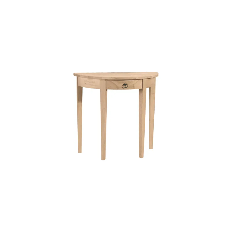 Half Round Table