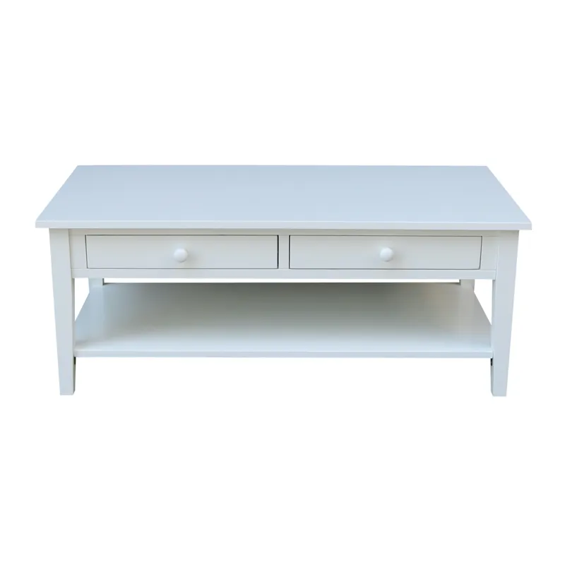 Destinations Collection - Spencer Coffee Table in Pure White