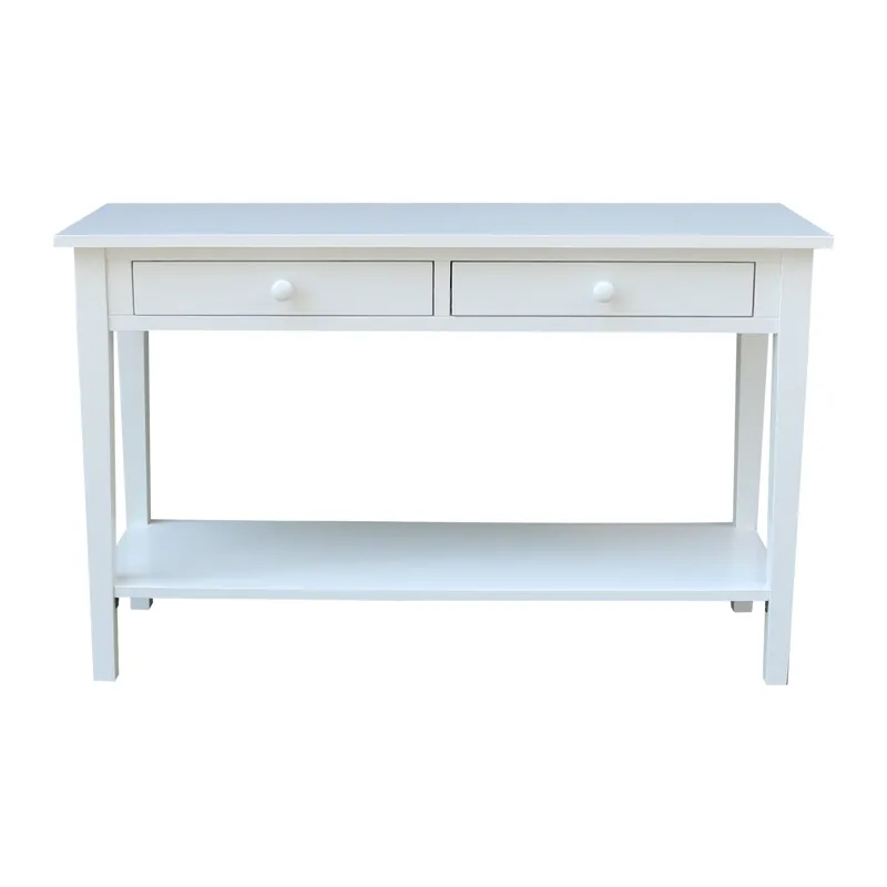 Destinations Collection - Spencer Sofa Table in Pure White