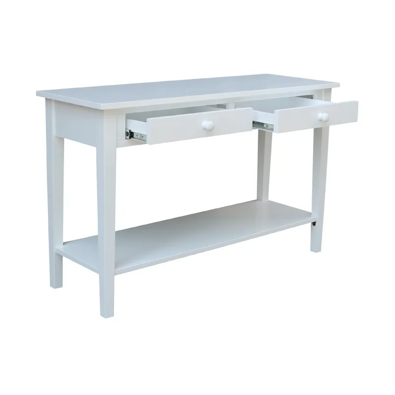 Destinations Collection - Spencer Sofa Table in Pure White