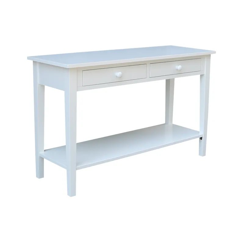 Destinations Collection - Spencer Sofa Table in Pure White