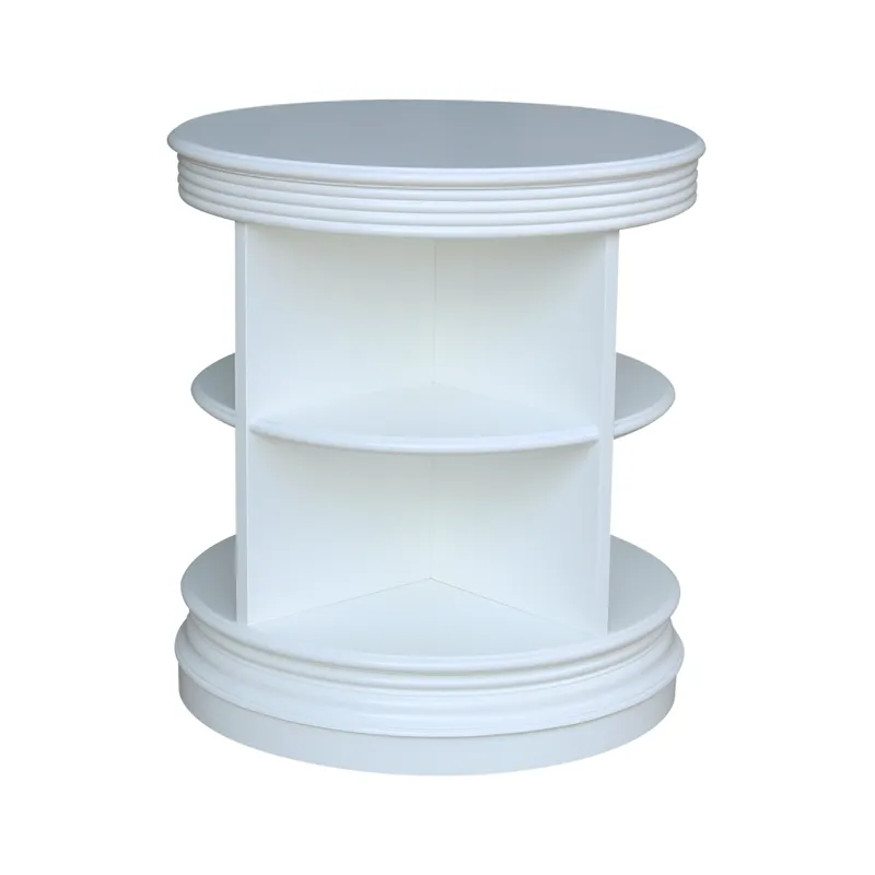 Destinations Collection - Library End Table in Pure White