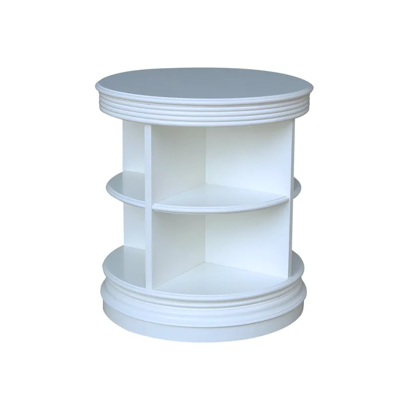 Destinations Collection - Library End Table in Pure White