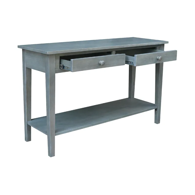 Destinations Collection - Spencer Sofa Table in Heather Gray