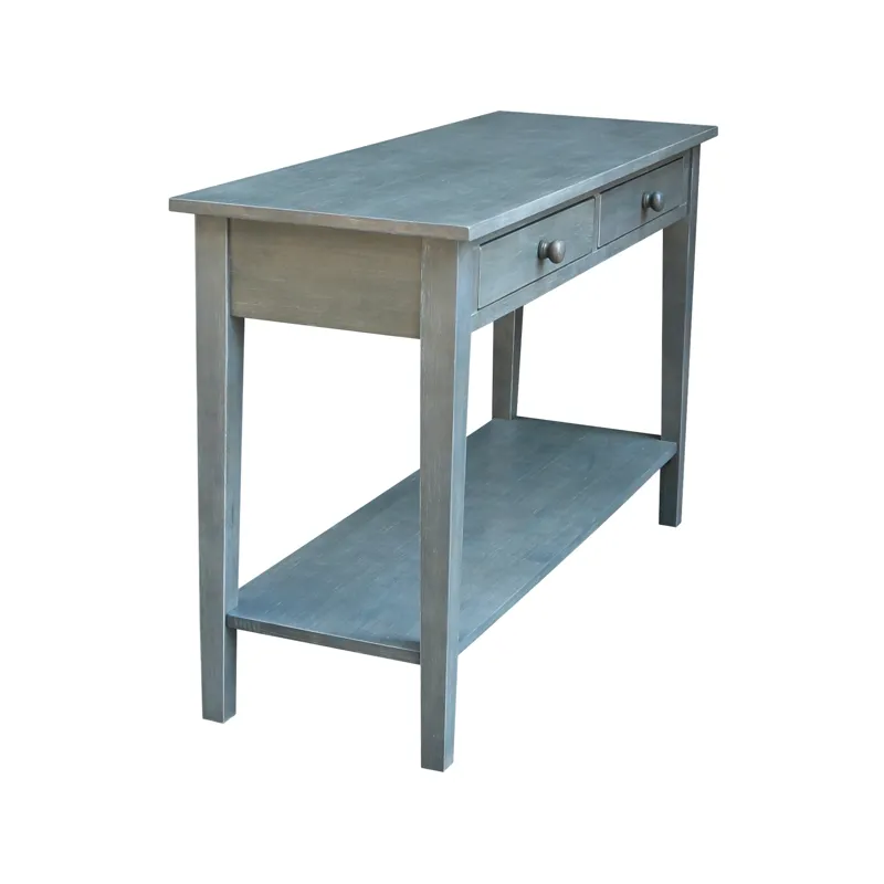 Destinations Collection - Spencer Sofa Table in Heather Gray