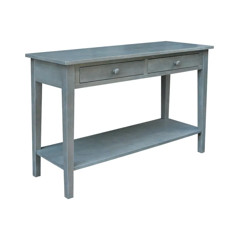Destinations Collection - Spencer Sofa Table in Heather Gray