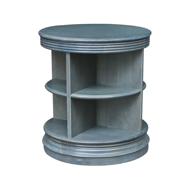 Destinations Collection - Library End Table in Heather Gray