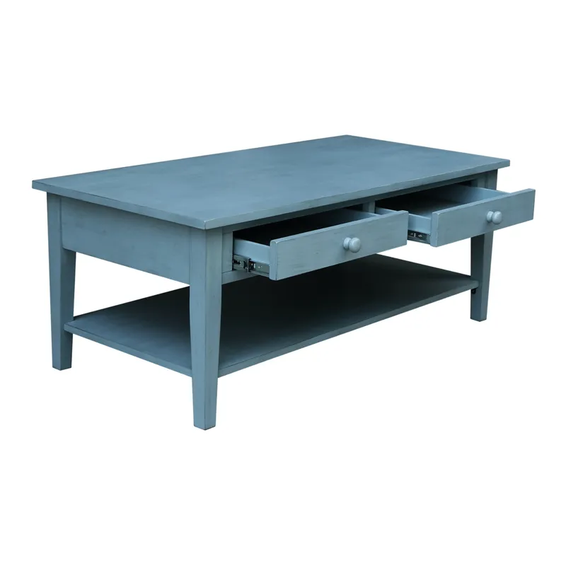 Destinations Collection - Spencer Coffee Table in Ocean Blue