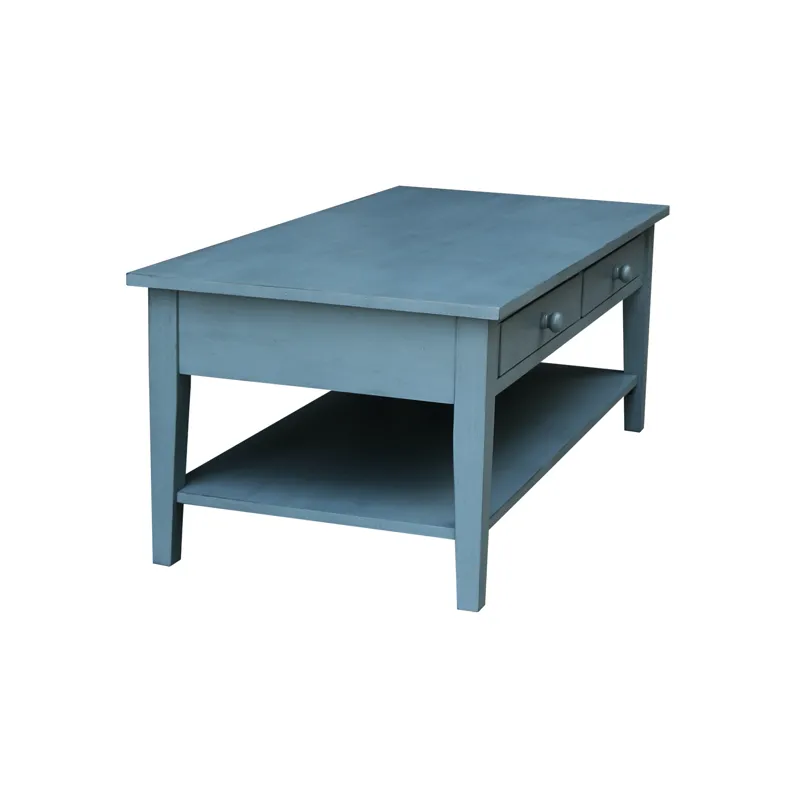 Destinations Collection - Spencer Coffee Table in Ocean Blue