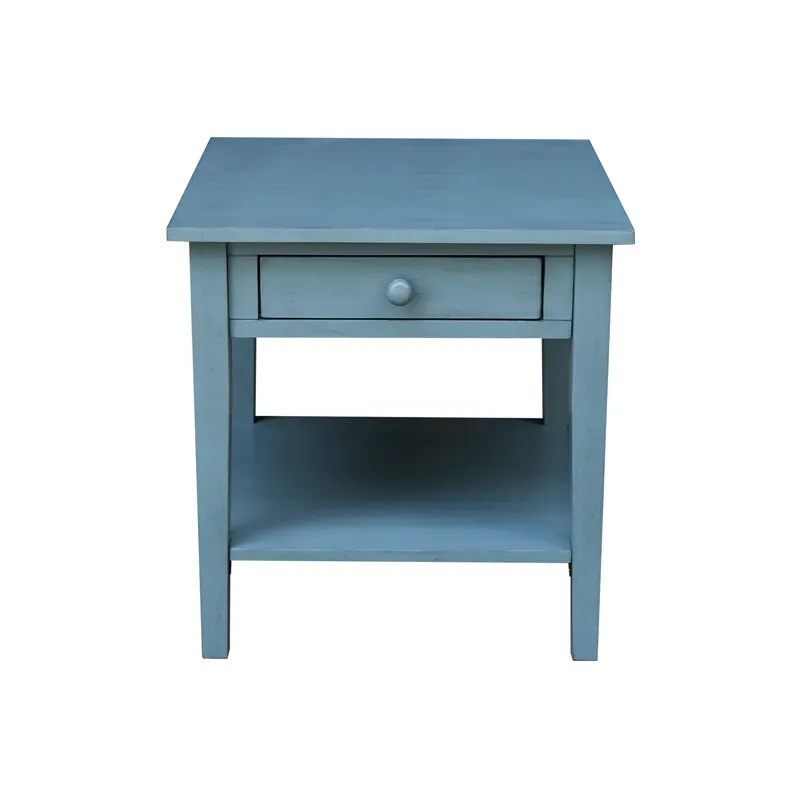 Destinations Collection - Spencer End Table in Ocean Blue