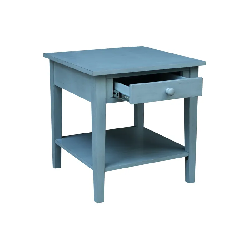 Destinations Collection - Spencer End Table in Ocean Blue