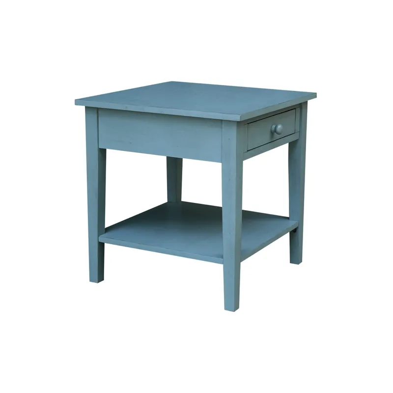 Destinations Collection - Spencer End Table in Ocean Blue