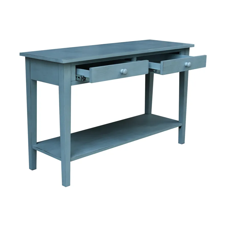 Destinations Collection - Spencer Sofa Table in Ocean Blue