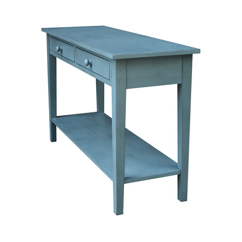 Destinations Collection - Spencer Sofa Table in Ocean Blue