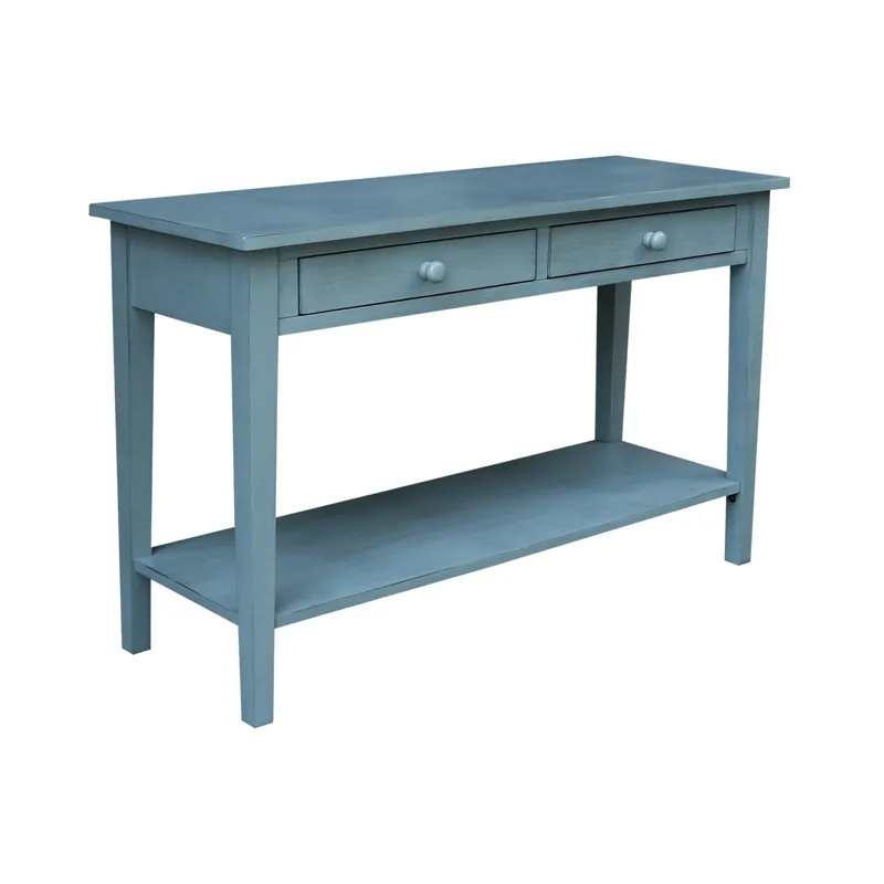 Destinations Collection - Spencer Sofa Table in Ocean Blue