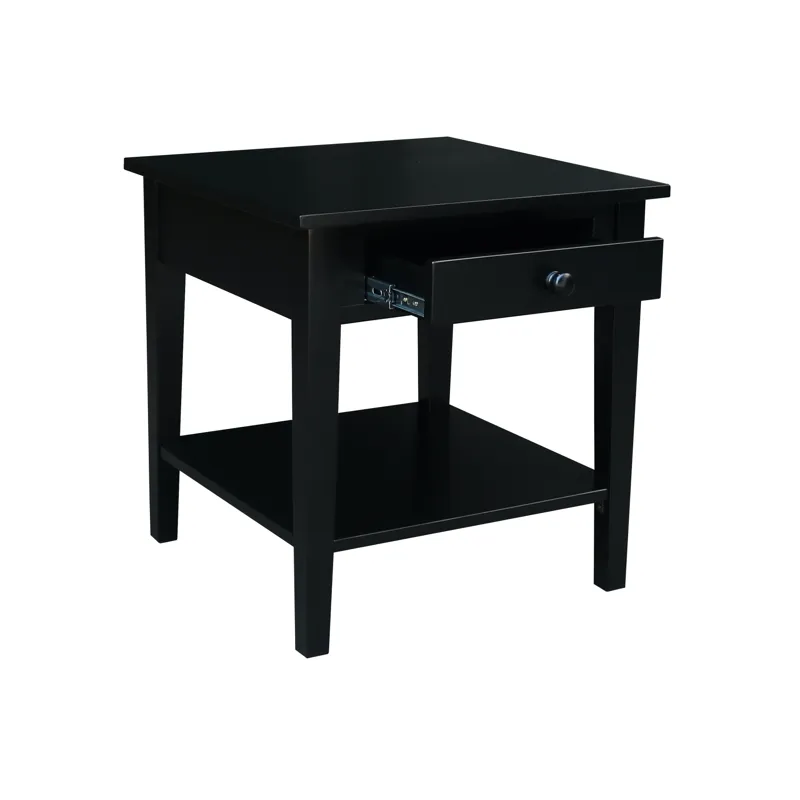 Destinations Collection - Spencer End Table in Black
