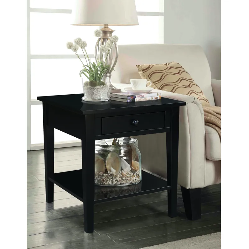 Destinations Collection - Spencer End Table in Black