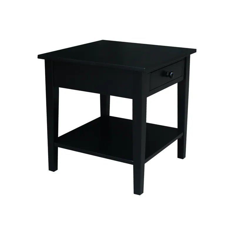 Destinations Collection - Spencer End Table in Black