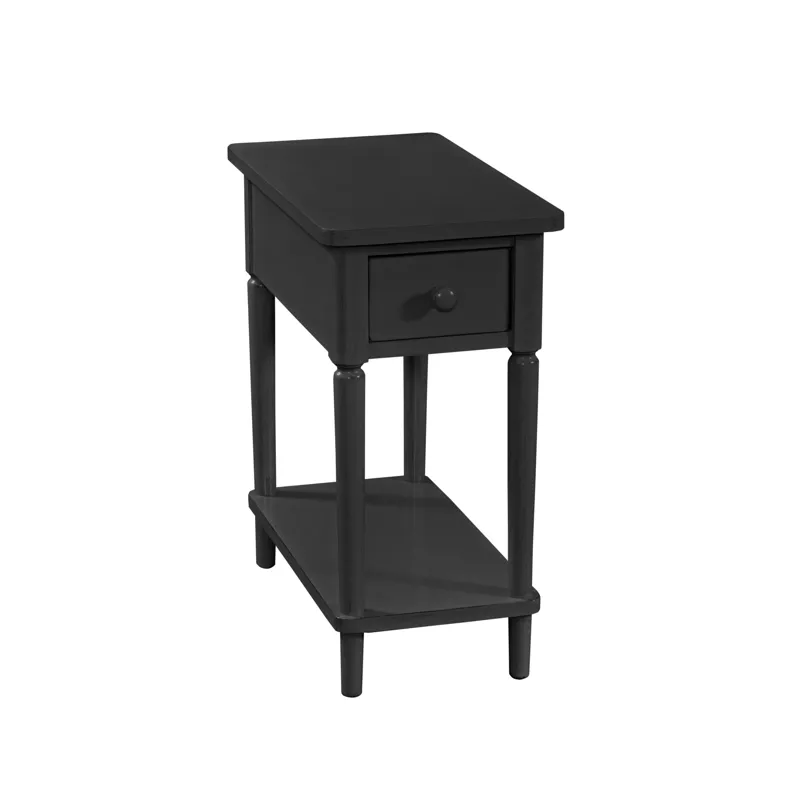 Destinations Collection - Narrow Side Table in Black