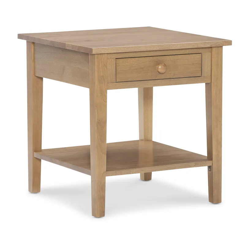 Destinations - Spencer End Table in Honey