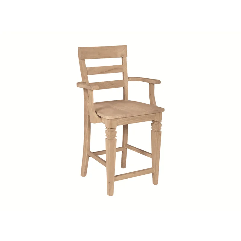 24'' Java Arm Counter Stool