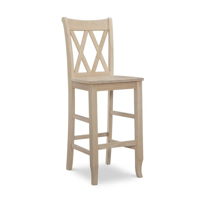 30'' Double XX Back Bar Stool