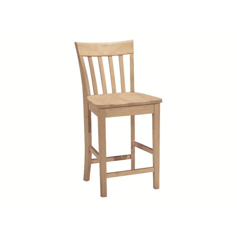 24'' Slatback Counter Stool