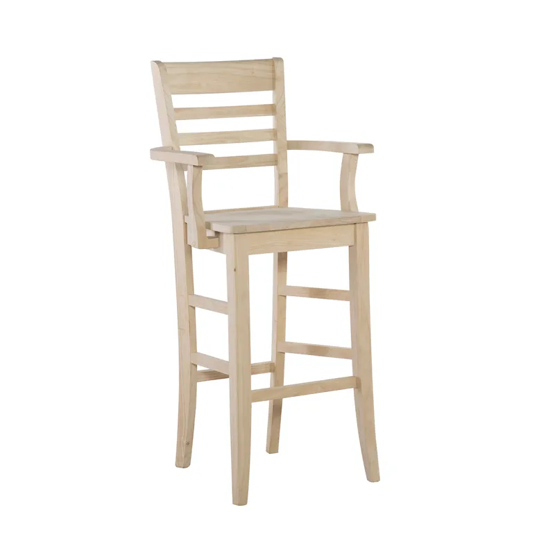 30" Roma Bar Stool w/ Arms