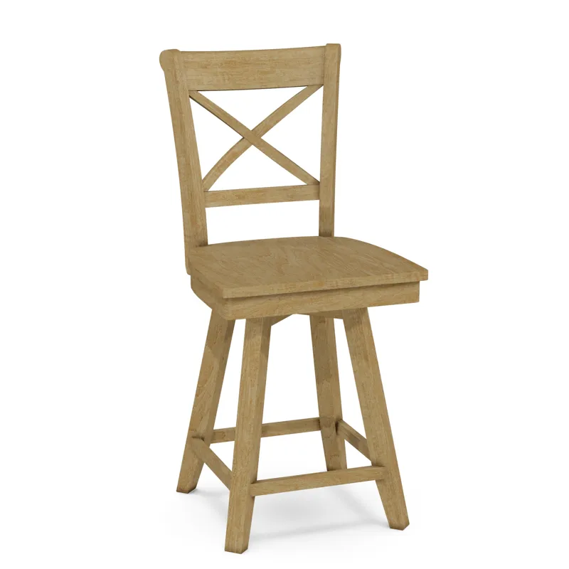 24" Charlotte Counter Swivel Stool