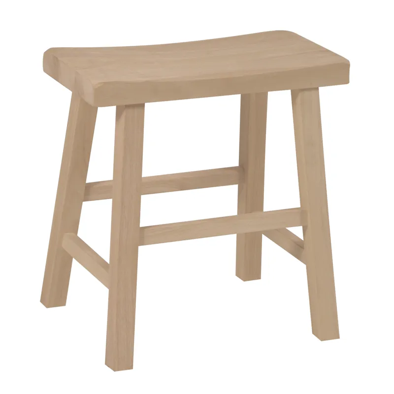 18" Saddle Seat Stool
