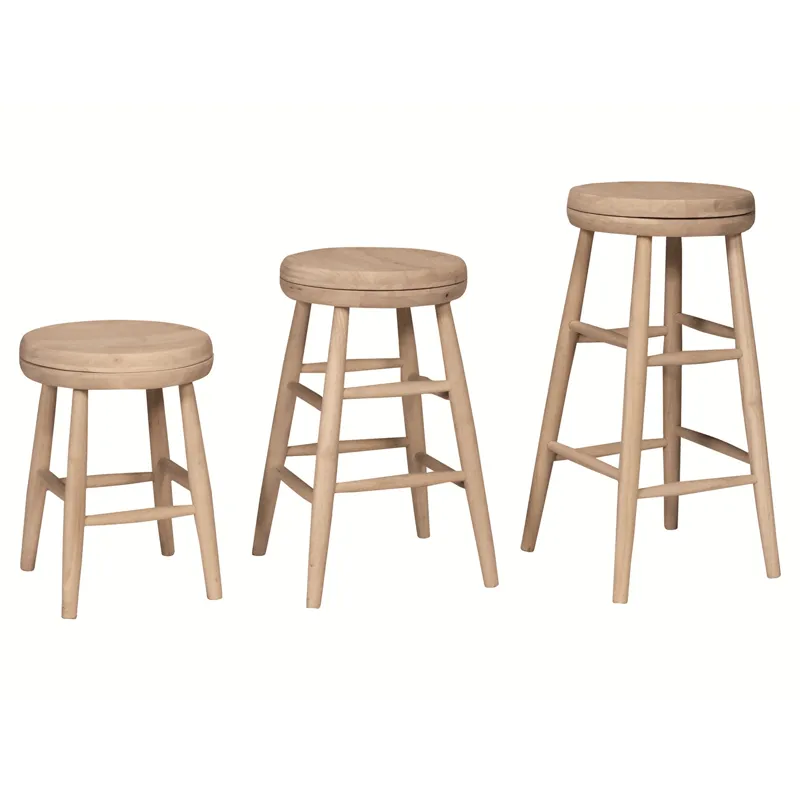 Scoop Seat Swivel Stools