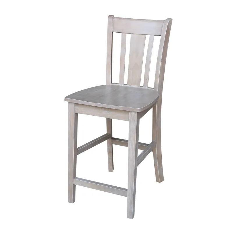 Dining Essentials - San Remo Stool in Taupe Gray