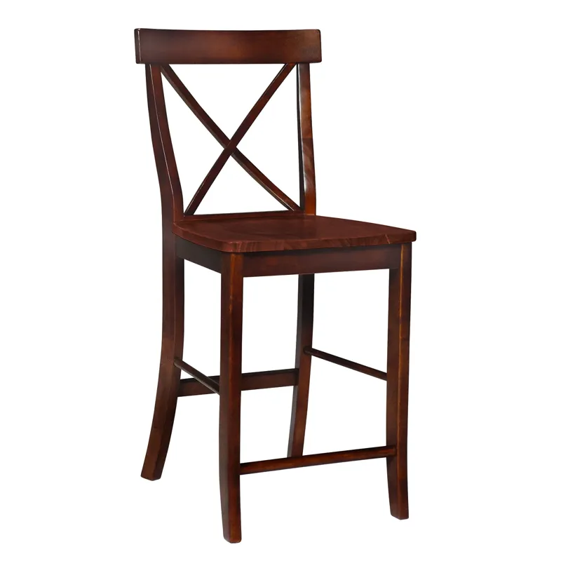 Dining Essentials - X-Back Stool in Espresso