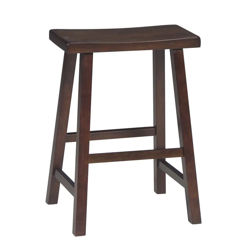 Home Accents - 24''H  Saddleseat in Espresso