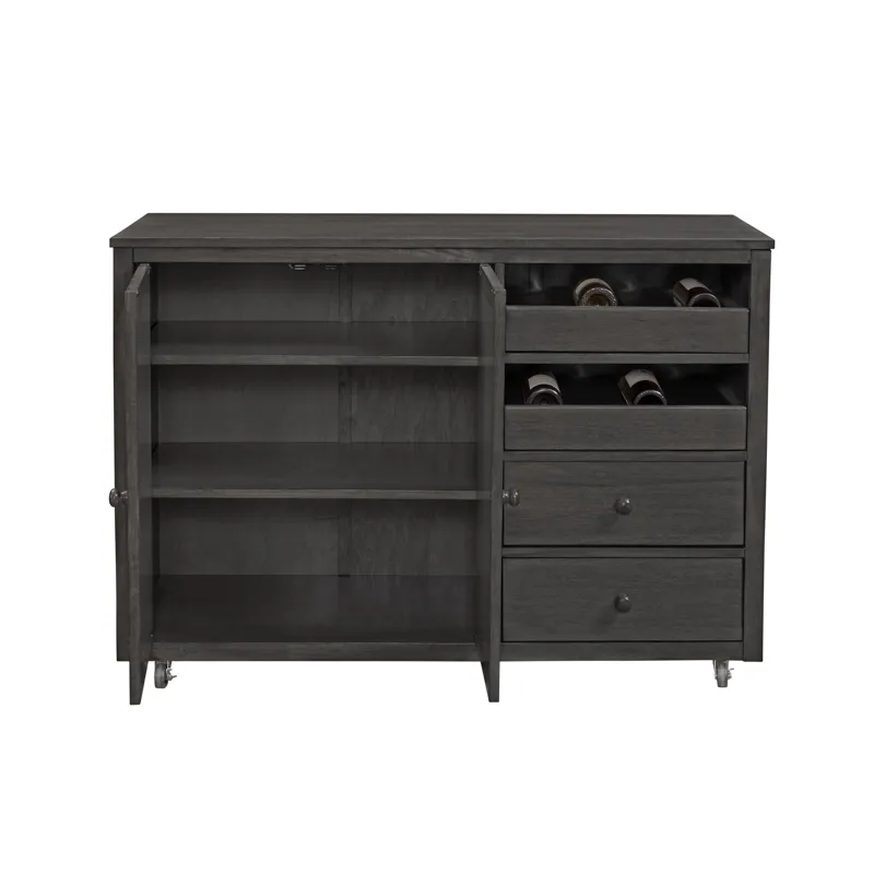 SoMa - Wine and Storage Cabinet in Coal