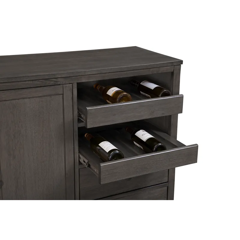 SoMa - Wine and Storage Cabinet in Coal