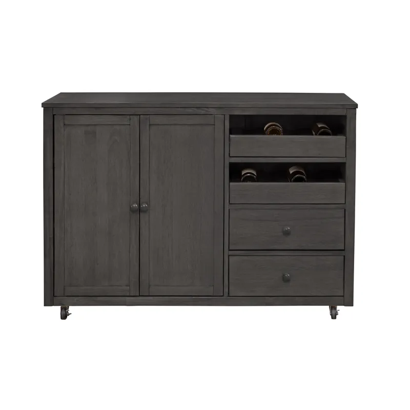 SoMa - Wine and Storage Cabinet in Coal