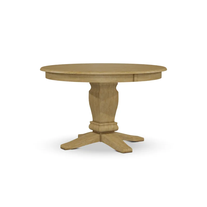 Build Your Own Pedestal Table w/ 30" H Java Pedestal for Solid Tops