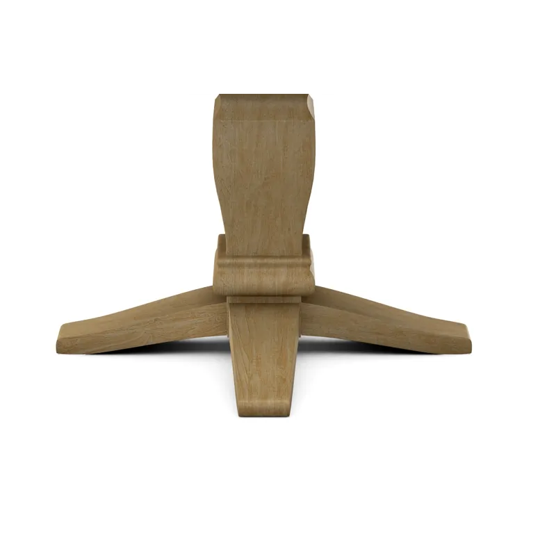 Build Your Own Pedestal Table w/ 30" H Java Pedestal for Solid Tops