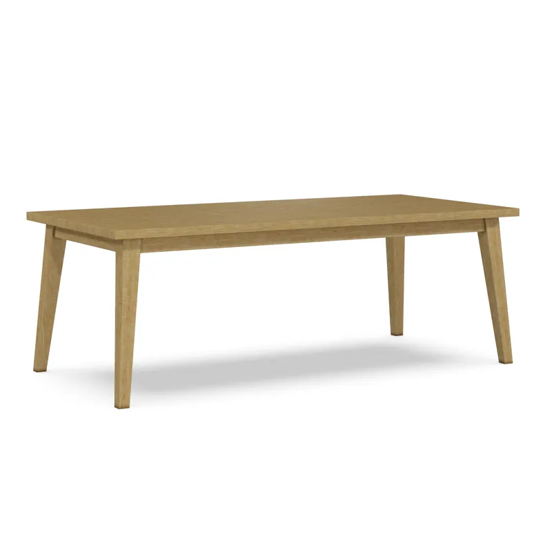 Mid Century Moden Solid Table w/ Flared Legs