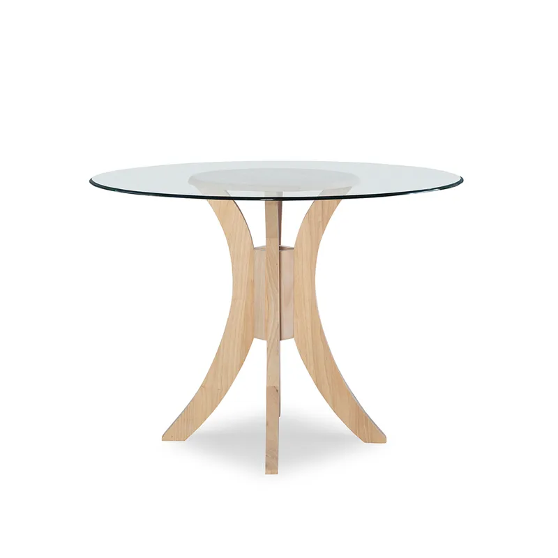 30" Sienna Pedestal Base with 48" Glass Top