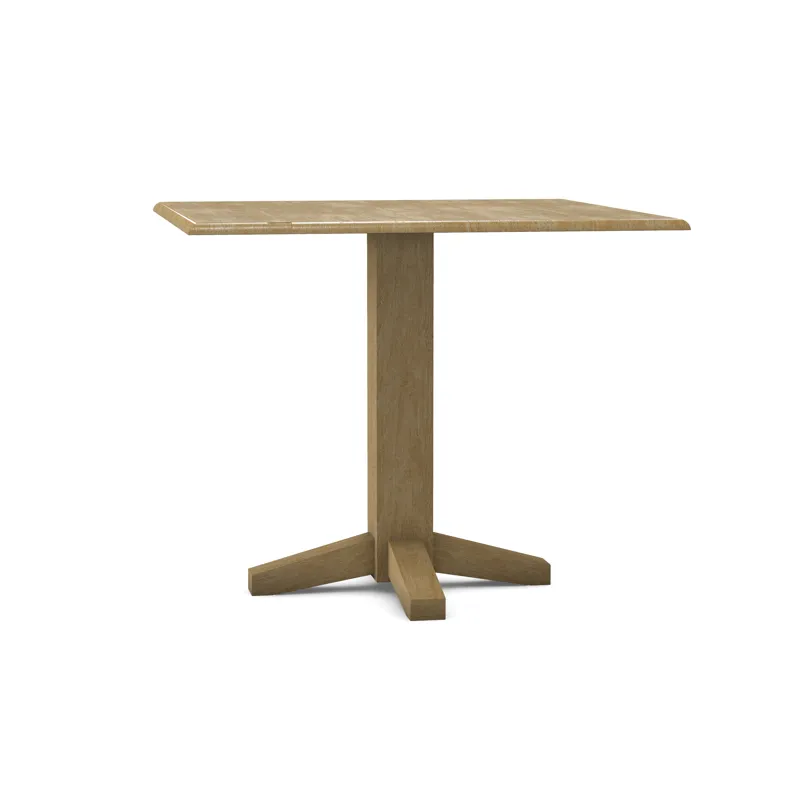 Square Drop Leaf Pedestal Table