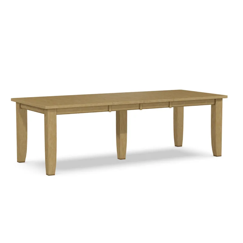 Farmhouse Solid Thick Table Top w/Shaker Legs (Set of 5)