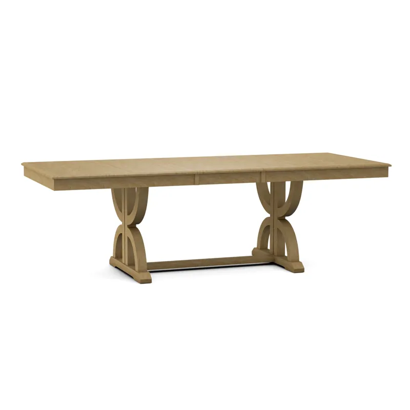Portico Extension Table Top w/ Palmetto Table Base