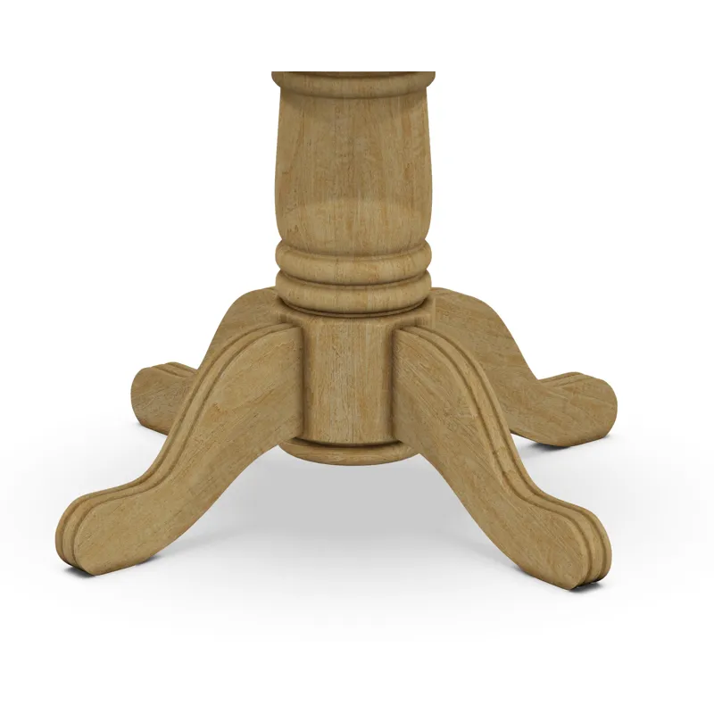 Build Your Own Pedestal Table w/30"H Medium Turned Pedestal for Solid Tops