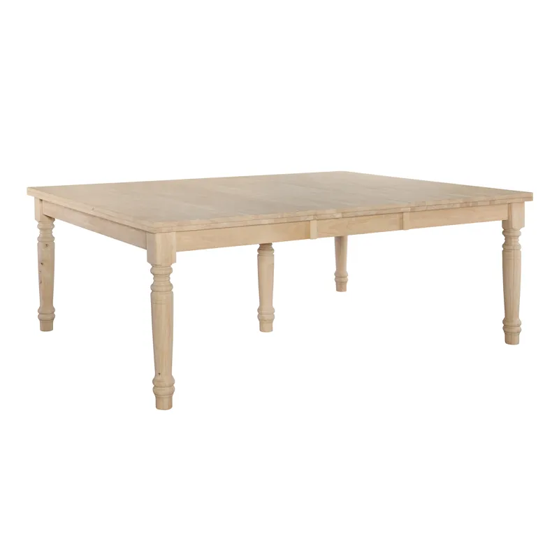 Butterfly Leaf Table Top w/30" H Thick Turned Legs (Set of 5)